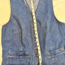 Cherokee Denim Vest 