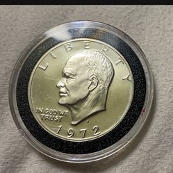1972 Eisenhower $1