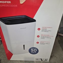 Frigidaire 50 Pint Dehumidifier. 4,500 Square Foot