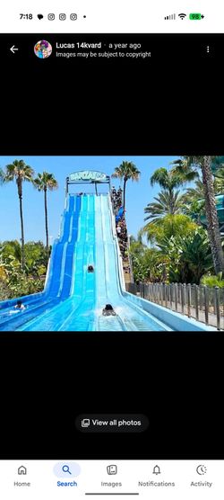 Knott's Soak City 4 tickets for$210.