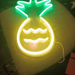 Pineapple Neon Glow L.E.D.