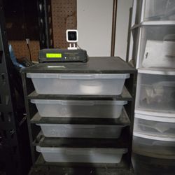 🔥 C Serpents Reptile Rack – 5 Tub w/ Heat Tape & Rheostat