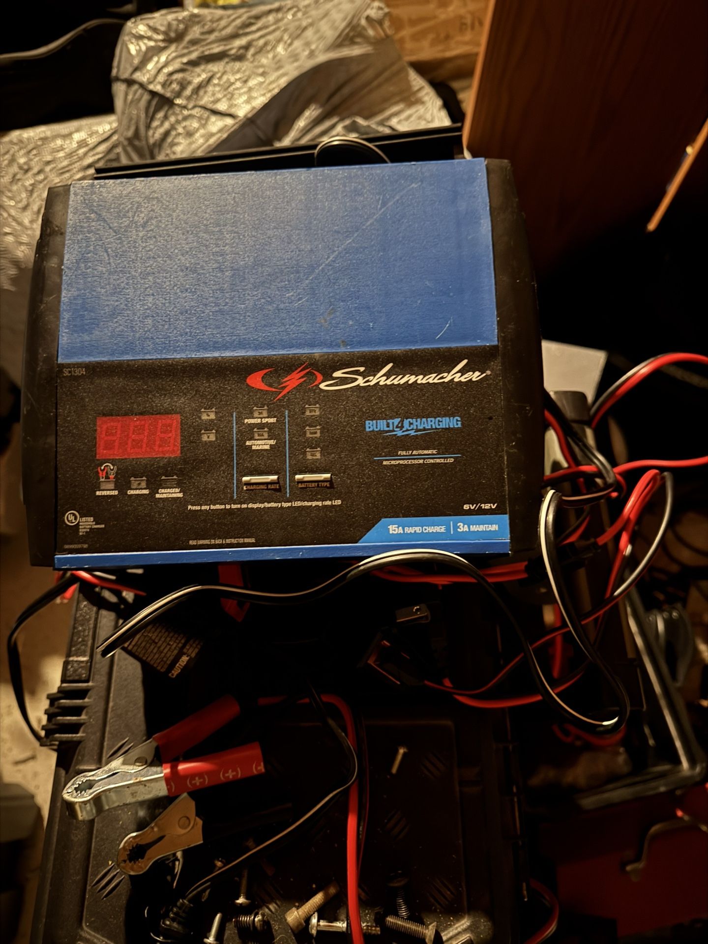 schumacher battery charger 15 amp & Noco Genius10 Battery Charger