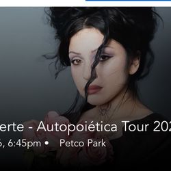Mon Laferte Concert tickets SD