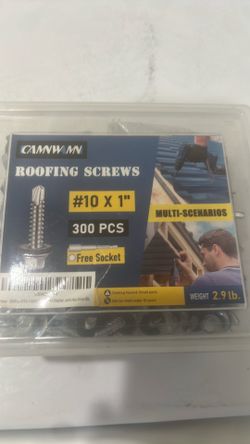 Roofing screws #10 x 1
