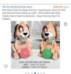 Sleep Training Alarm Clock For Kids  Thumbnail