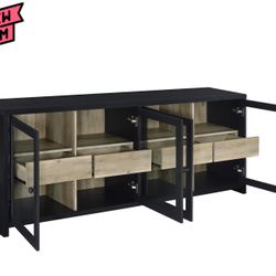 79” 4 Door Tv Stand