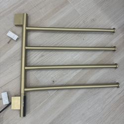     Wall-mounted towel rack with swing arms” * “Rotating towel rack