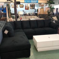 L Shape 2 Pc Casual Cozy Sectional / Sofa 💥 Living Room Set / Couch☄️ Colors Option👌 In Stock 👍 Fastest Delivery 🚚 