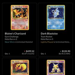 Pokemon vintage 27 holo card lot