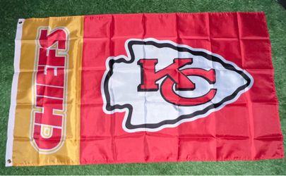 Kansas City Chiefs flag size 5’x3’