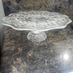 VINTAGE CAKE PLATE