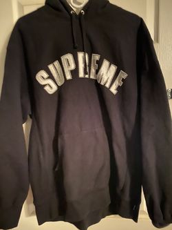 Supreme Pearl Logo Hooded Sweatshirt ‘Black’