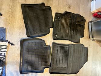 Toyota Corolla Rubber Floor Mats Set weatherTech OEM 2024