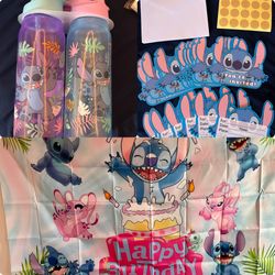 “Stitch” Birthday Supplies