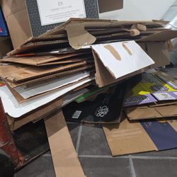 FREE CARDBOARD FOR RECYCLING 