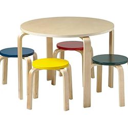 Kids Round Table And Stools