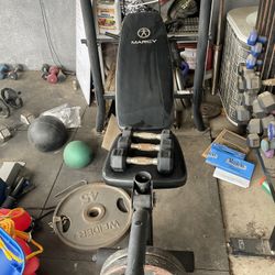 Miscellaneous Weights and Bench