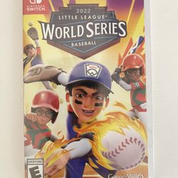 New In Plastic- Nintendo Switch Little league World Series Gam 