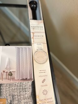 Adjustable Shower Tension Rod