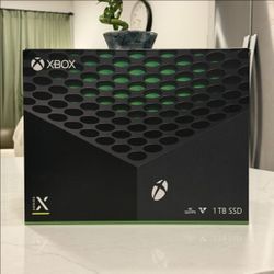 Microsoft Xbox Series X Black Disc Edition Gaming Console 1TB 4K.