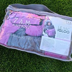 7AM Enfant Pink Igloo 500 Stroller Cover – Like New
