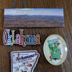 MAGNET'S from Alabama, OKLAHOMA, &  Eastern Serra Mountain  Range