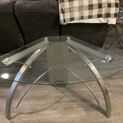 Modern Corner Desk Glass