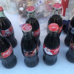 Vintage Christmas Coke Coca Cola Bottles Just $5 For All 8