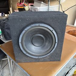 12” Audiotek Subwoofer In Box