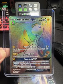 Ampharos GX #185 Pokemon Team Up