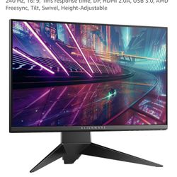 Alienware AW2518HF 25″ 240Hz Gaming Monitor – Good Condition