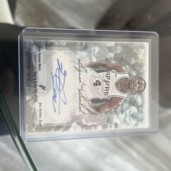 🔥 De’Aaron Fox “Signed and Sealed” Auto (Spurs)