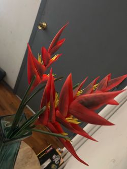 Artificial Heliconia Flower Stems
