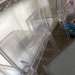 Moving Sale! $200 Sectional Couch / $50 Ghost Chairs 