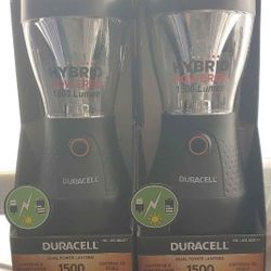 Duracell Dual Power Lantern 1500 lumens - 2 Lanterns