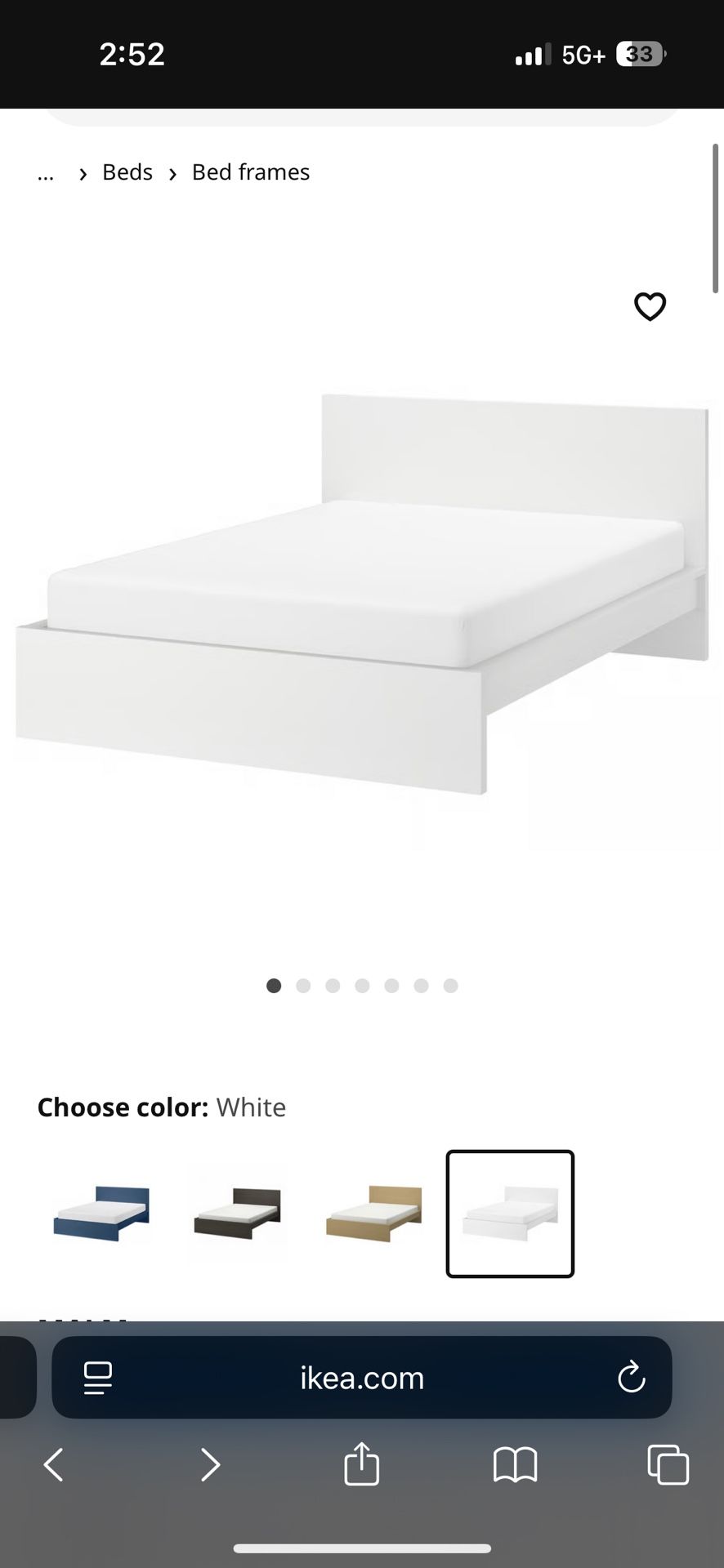 Queen IKEA Bed Frame