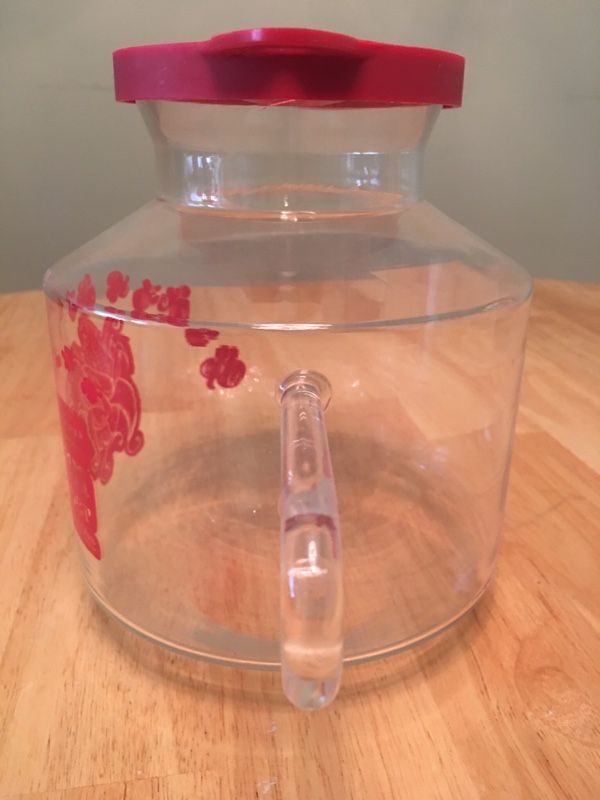 Catamount Microwave Glass Popcorn Corn Popper Maker 2.5 Quart With Lid