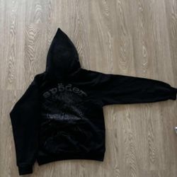 Spider Worldwide Black Web Hoodie 