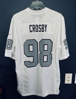Raiders maxx Crosby white jersey men & women fully stitched