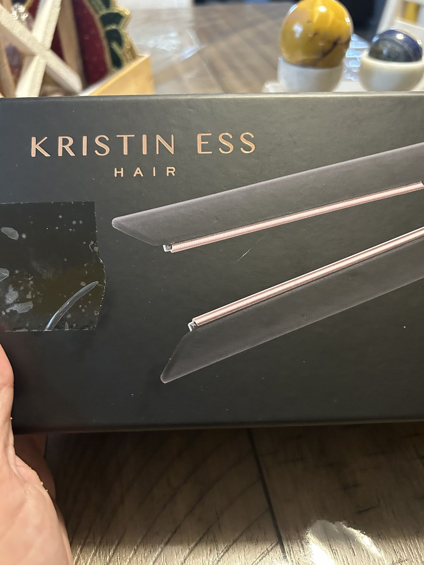 Kristin Ess Hair 3-In-One Ceramic Flat Iron Hair Straightener for Straightening, Waving + Curling, Soft Heat Technology for Smoothing + Frizz Control,
