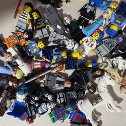Lego Minifigure And Accessories Lot