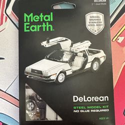 Fascinations Metal Earth Delorean 3D Metal Model Kit