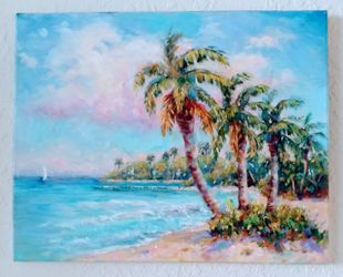 DESIGNERS 40%OFF / Original, Signed Oil Paintings