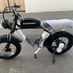 NEW KICKWEY ELECTRIC BIKE
