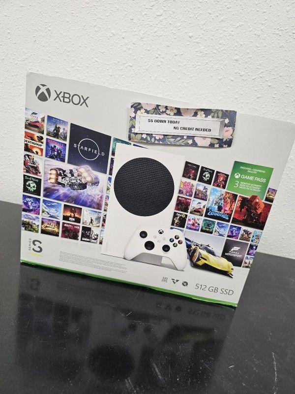 Microsoft Xbox Series S Gaming Console Pay $1 DOWN AVAILABLE NO CREDIT NEEDED