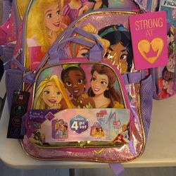 Princess 4pc Backpack 