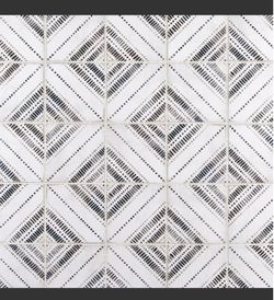 Moda del Mar Bohemian Black 8x8 Porcelain Tile – 3 Available