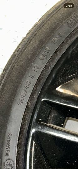Four tires and rim need gone asap
