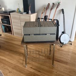 The Voice Of Music Portable Record Player Vintage And Functional 